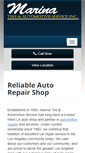 Mobile Screenshot of marinatire.com